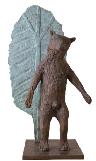 standing man - bronze 