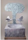 standing man - bronze 