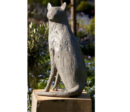 seated cat 